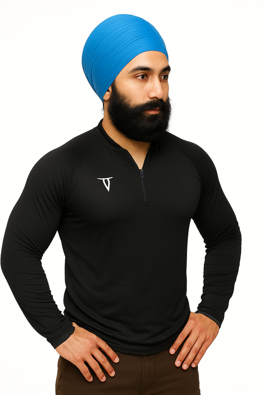 Indybull Long Sleeves Compression T-shirt with Mesh Panels