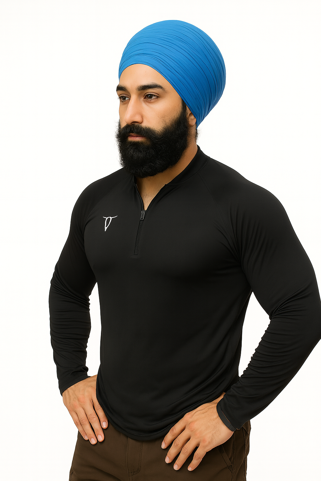 Indybull Long Sleeves Compression T-shirt with Mesh Panels