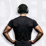 IndyBull Men’s Sweat-Proof Half Sleeve Compression T-Shirt | Gym, Workout & Activewear Performance Tee