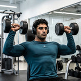 Indybull Men’s Compression Full Sleeve T-Shirt – Ultra Stretch Gym Wear