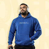 INDYBULL Blue Premium Cotton Hoodie