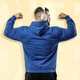 INDYBULL Blue Premium Cotton Hoodie