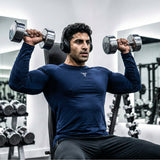 Indybull Men’s Compression Full Sleeve T-Shirt – Ultra Stretch Gym Wear